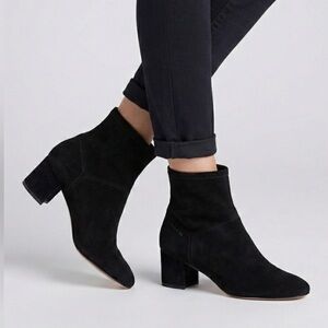 Coach Black GRACIE SUEDE BOOTIE Size 8.5B